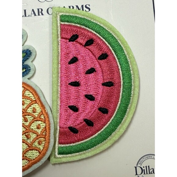Southern Living Exclusively At Dillards Pet Collar Charms Pineapple & Watermelon - Picture 4 of 6